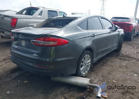 2019 Ford Fusion Se from USA, damaged, VIN 3FA6P0HD8KR130369